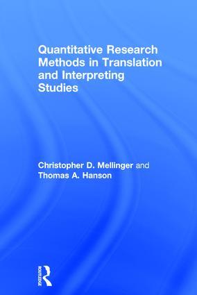 Seller image for Mellinger, C: Quantitative Research Methods in Translation a for sale by moluna