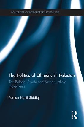 Seller image for Siddiqi, F: The Politics of Ethnicity in Pakistan for sale by moluna