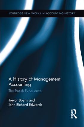 Bild des Verkufers fr Edwards, R: A History of Management Accounting zum Verkauf von moluna