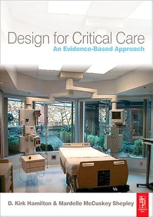 Bild des Verkufers fr Design for Critical Care zum Verkauf von moluna