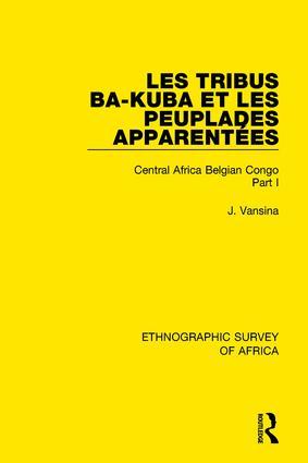 Seller image for Vansina, J: Les Tribus Ba-Kuba et les Peuplades Apparentees for sale by moluna