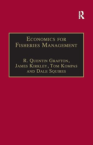Seller image for Grafton, R: Economics for Fisheries Management for sale by moluna