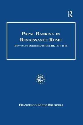 Seller image for Guidi Bruscoli, F: Papal Banking in Renaissance Rome for sale by moluna