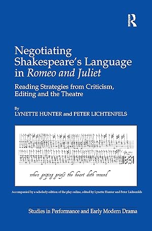 Seller image for Hunter, L: Negotiating Shakespeare\ s Language in Romeo and J for sale by moluna