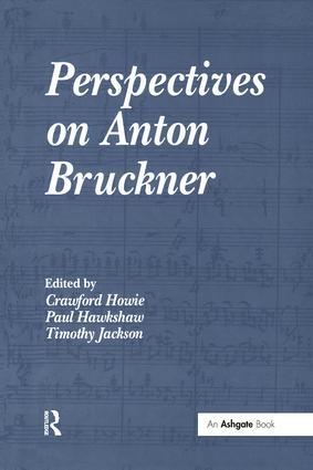 Immagine del venditore per Perspectives on Anton Bruckner venduto da moluna