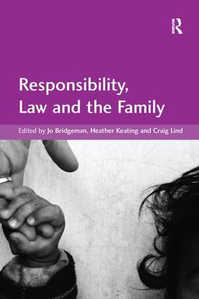 Seller image for Bridgeman, J: Responsibility, Law and the Family for sale by moluna