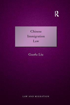 Seller image for Liu, G: Chinese Immigration Law for sale by moluna