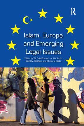 Bild des Verkufers fr Durham, W: Islam, Europe and Emerging Legal Issues zum Verkauf von moluna