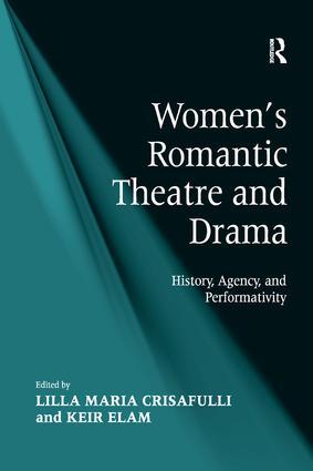 Bild des Verkufers fr Elam, K: Women\ s Romantic Theatre and Drama zum Verkauf von moluna