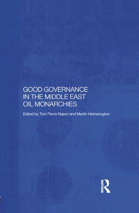 Seller image for Good Governance in the Middle East Oil Monarchies for sale by moluna