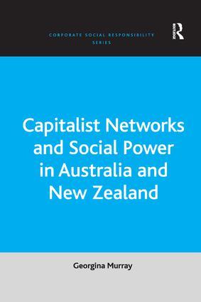 Imagen del vendedor de Murray, G: Capitalist Networks and Social Power in Australia a la venta por moluna
