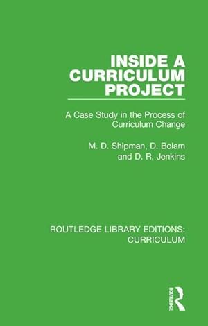 Seller image for Shipman, M: Inside a Curriculum Project for sale by moluna