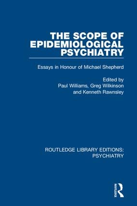 Seller image for The Scope of Epidemiological Psychiatry for sale by moluna