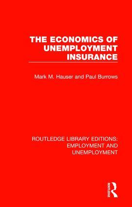 Seller image for Hauser, M: The Economics of Unemployment Insurance for sale by moluna