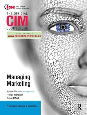 Seller image for Nicholson, F: CIM Coursebook: Managing Marketing for sale by moluna