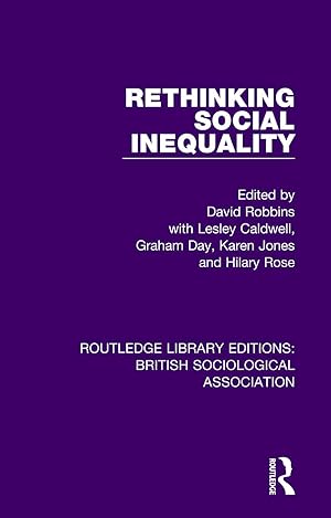 Imagen del vendedor de Rethinking Social Inequality a la venta por moluna