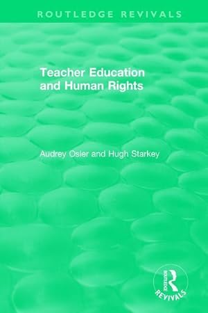 Seller image for Osler, A: Teacher Education and Human Rights for sale by moluna