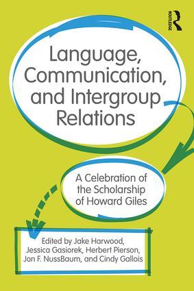 Bild des Verkufers fr HARWOOD, J: Language, Communication, and Intergroup Relation zum Verkauf von moluna