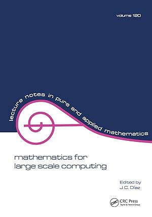 Immagine del venditore per Mathematics for Large Scale Computing venduto da moluna