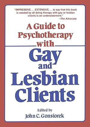Bild des Verkufers fr A Guide to Psychotherapy with Gay & Lesbian Clients zum Verkauf von moluna
