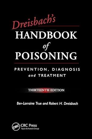 Immagine del venditore per Dreisbach\ s Handbook of Poisoning venduto da moluna