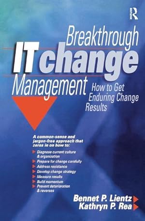 Image du vendeur pour Lientz, B: Breakthrough IT Change Management mis en vente par moluna