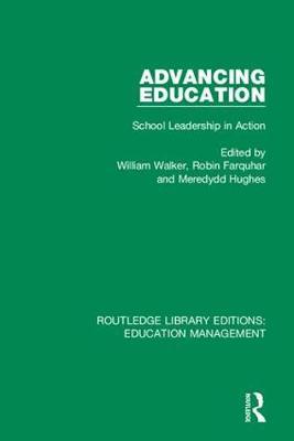 Seller image for Walker, W: Advancing Education for sale by moluna