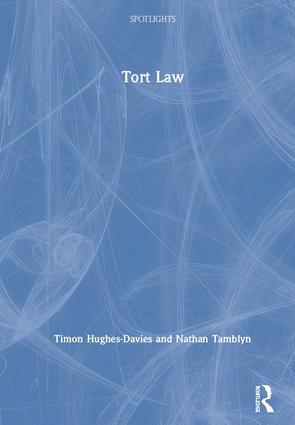 Bild des Verkufers fr Hughes-Davies, T: Tort Law zum Verkauf von moluna