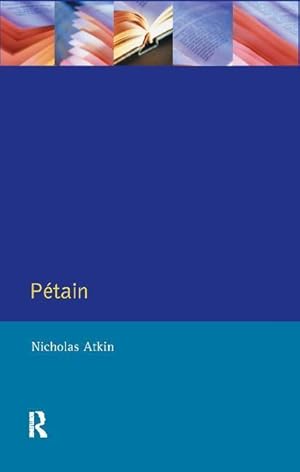 Bild des Verkufers fr Atkin, N: Petain zum Verkauf von moluna