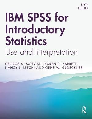 Bild des Verkufers fr Morgan, G: IBM SPSS for Introductory Statistics zum Verkauf von moluna