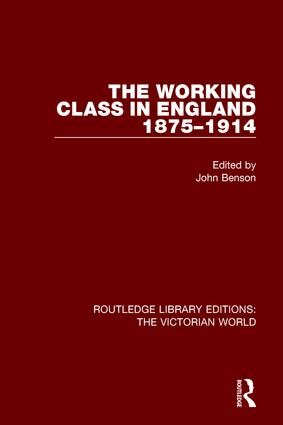 Imagen del vendedor de The Working Class in England 1875-1914 a la venta por moluna