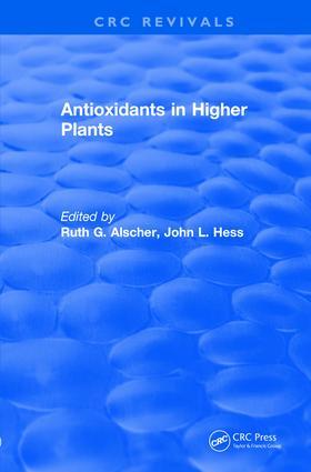 Seller image for Alscher, R: Revival: Antioxidants in Higher Plants (1993) for sale by moluna