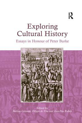 Image du vendeur pour Calaresu, M: Exploring Cultural History mis en vente par moluna