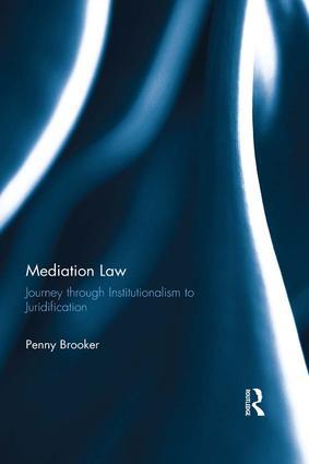 Image du vendeur pour Brooker, P: Mediation Law mis en vente par moluna