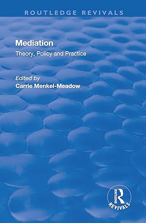 Seller image for Mediation: Theory, Policy and Practice for sale by moluna