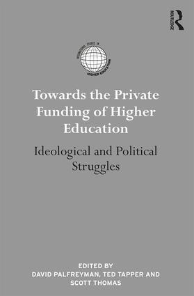 Seller image for Towards the Private Funding of Higher Education for sale by moluna