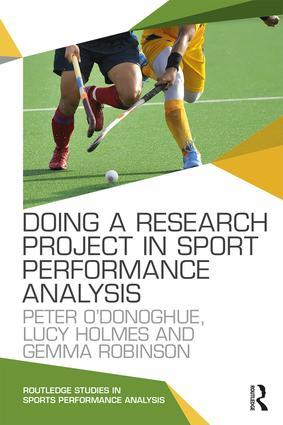 Bild des Verkufers fr O\ Donoghue, P: Doing a Research Project in Sport Performance zum Verkauf von moluna