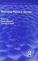 Seller image for Rewriting Rights in Europe for sale by moluna