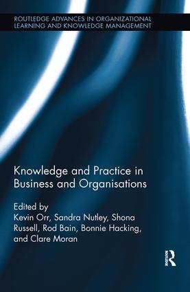 Seller image for Knowledge and Practice in Business and Organisations for sale by moluna