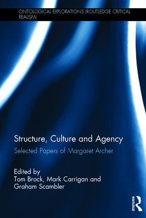 Image du vendeur pour Brock, T: Structure, Culture and Agency mis en vente par moluna