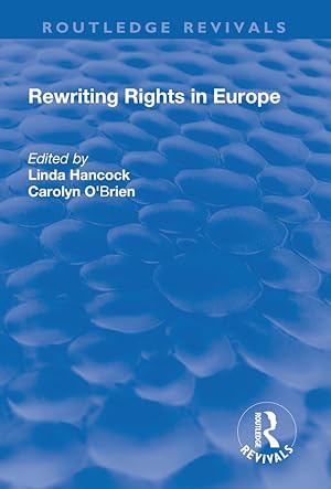 Seller image for Rewriting Rights in Europe for sale by moluna