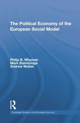 Bild des Verkufers fr Whyman, P: Political Economy of the European Social Model zum Verkauf von moluna