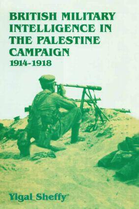 Seller image for Sheffy, Y: British Military Intelligence in the Palestine Ca for sale by moluna