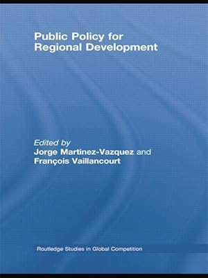 Imagen del vendedor de Public Policy for Regional Development a la venta por moluna