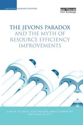 Imagen del vendedor de Polimeni, J: Jevons Paradox and the Myth of Resource Efficie a la venta por moluna