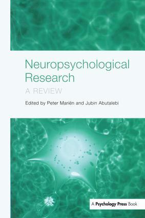 Bild des Verkufers fr Neuropsychological Research zum Verkauf von moluna
