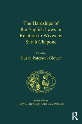 Seller image for The Hardships of the English Laws in Relation to Wives by Sarah Chapone for sale by moluna