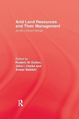 Immagine del venditore per Dutton: Arid Land Resources & Their Mana venduto da moluna