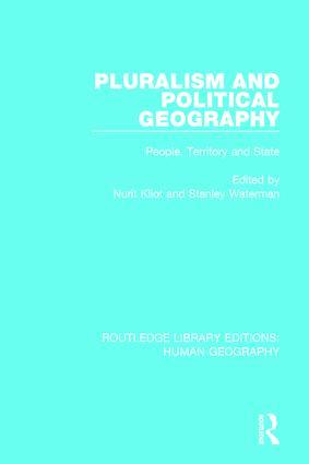 Seller image for Pluralism and Political Geography for sale by moluna