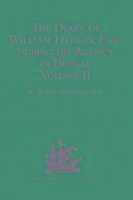 Seller image for Barlow, R: The Diary of William Hedges, Esq. (afterwards Sir for sale by moluna